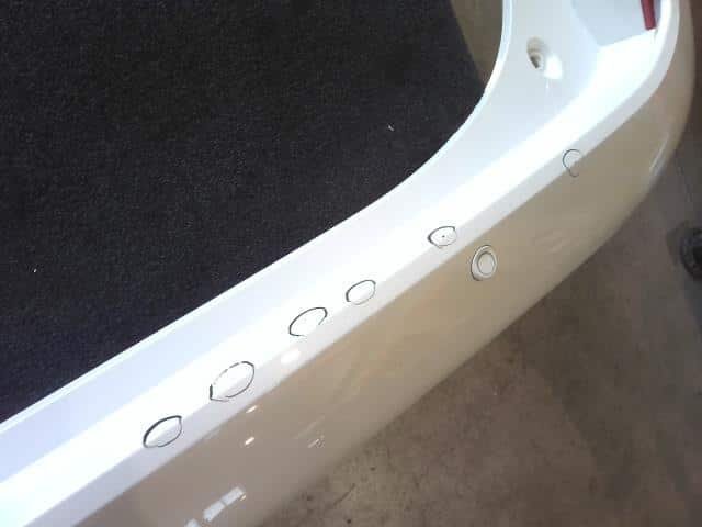 Rear Bumper Assembly TOYOTA Sienta 2022 5BA-MXPC10G 521595C918A1 - Image 3