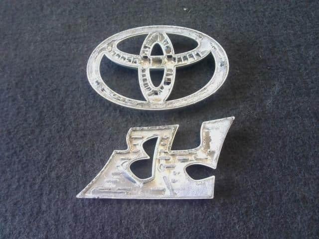 Emblem TOYOTA bB 2007 DBA-QNC20 - Image 2